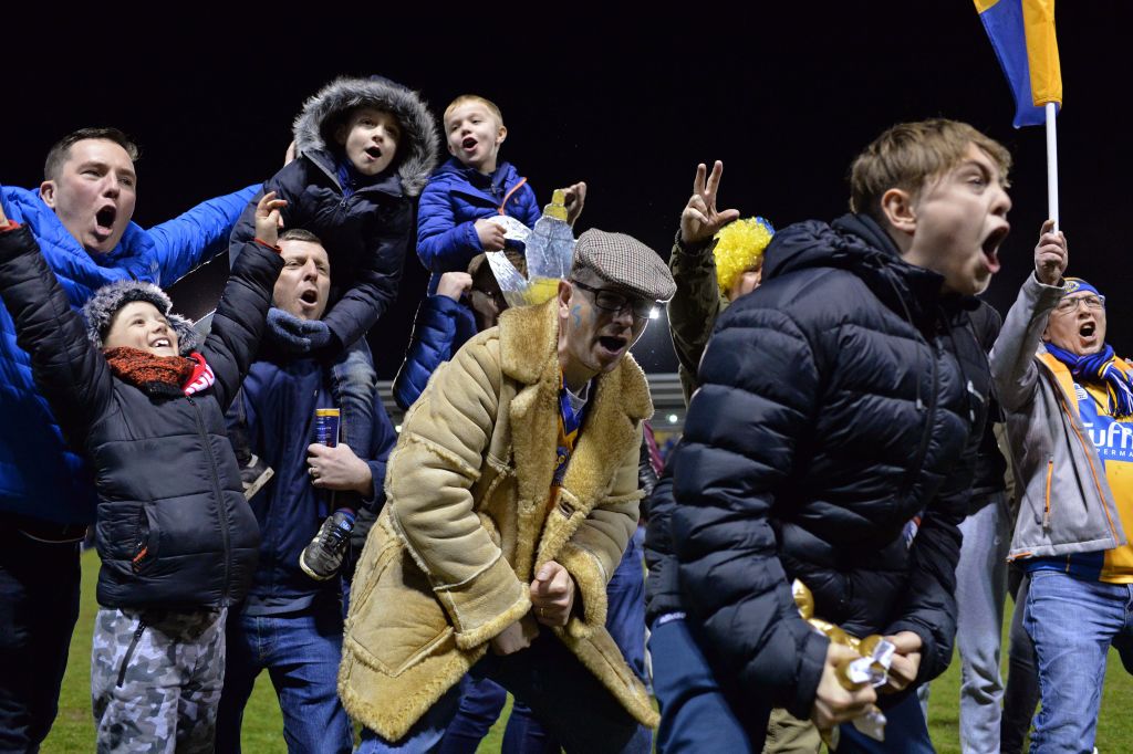 BetConnect Punters were as happy as these Shrewsbury fans