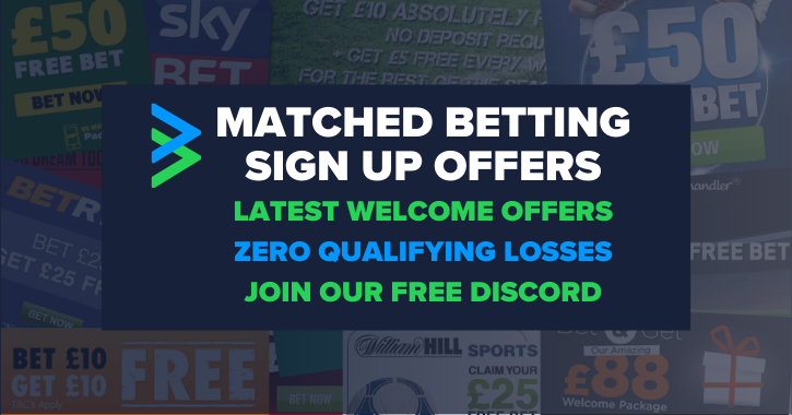 betting sign up offers